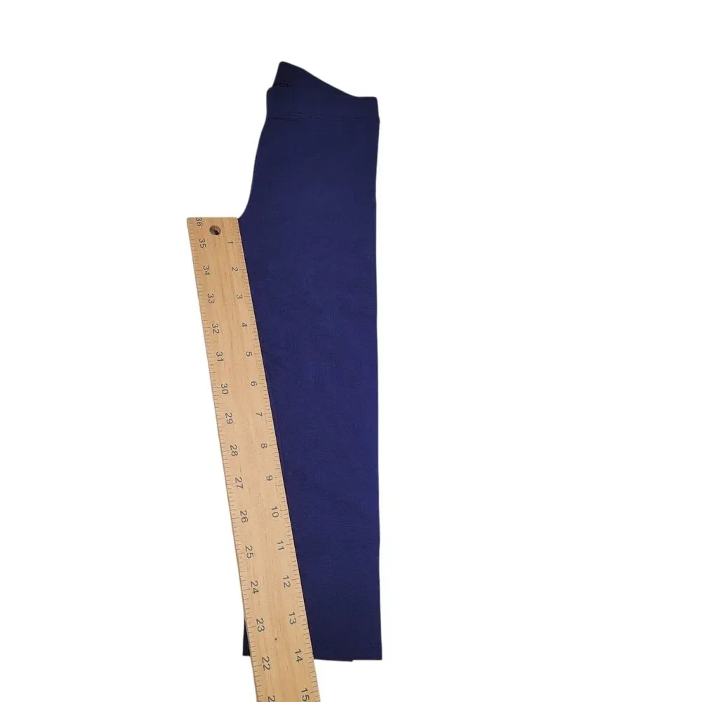 Spotted Zebra Girls  Active Stretch Blue & Gray Printed Legging 3T (2-Pack)